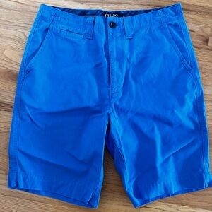 Blue chaps shorts size 32